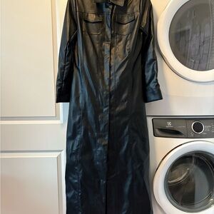 Fashion Nova Black Leather Jacket